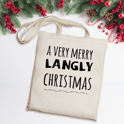 A Very Merry Personalized Tote