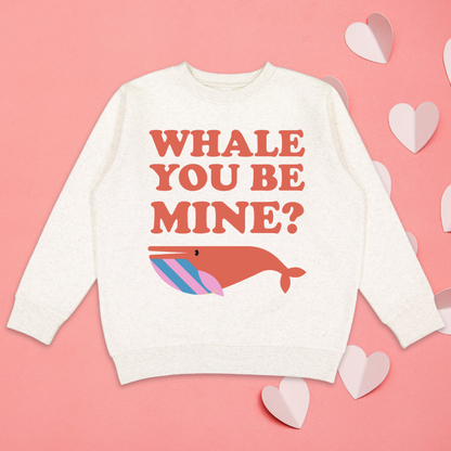 Whale You Be Mine Crewneck Sweatshirt