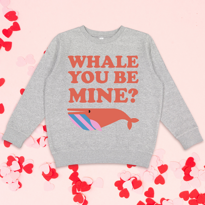 Whale You Be Mine Crewneck Sweatshirt