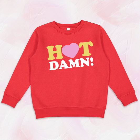 Hot Damn Crewneck Sweatshirt