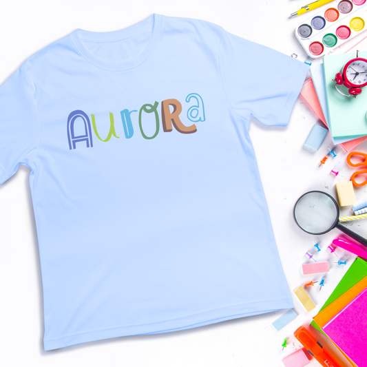 Personalized Back to School T-shirt