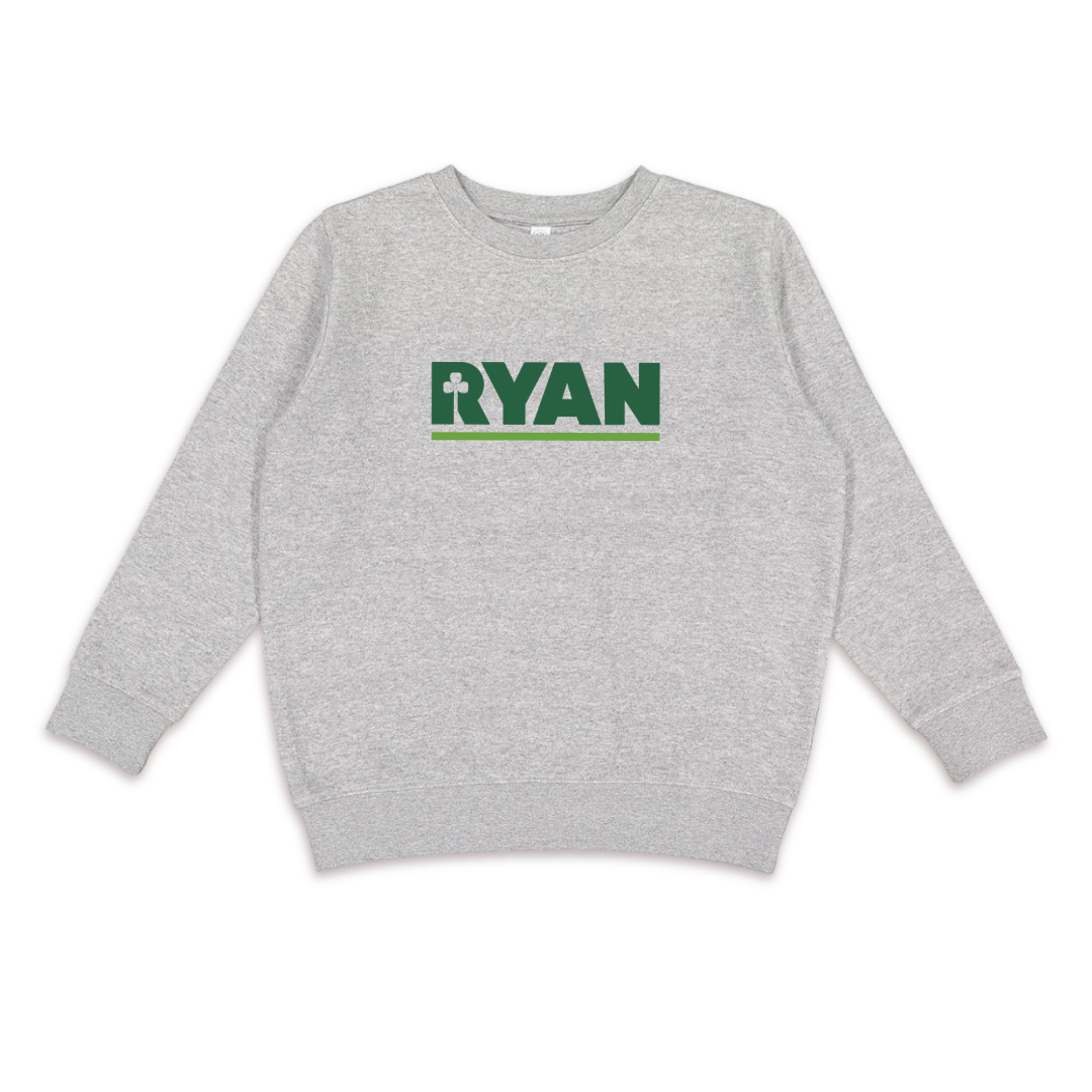 Ryan Companies Grey Youth Crewneck Sweatshirt