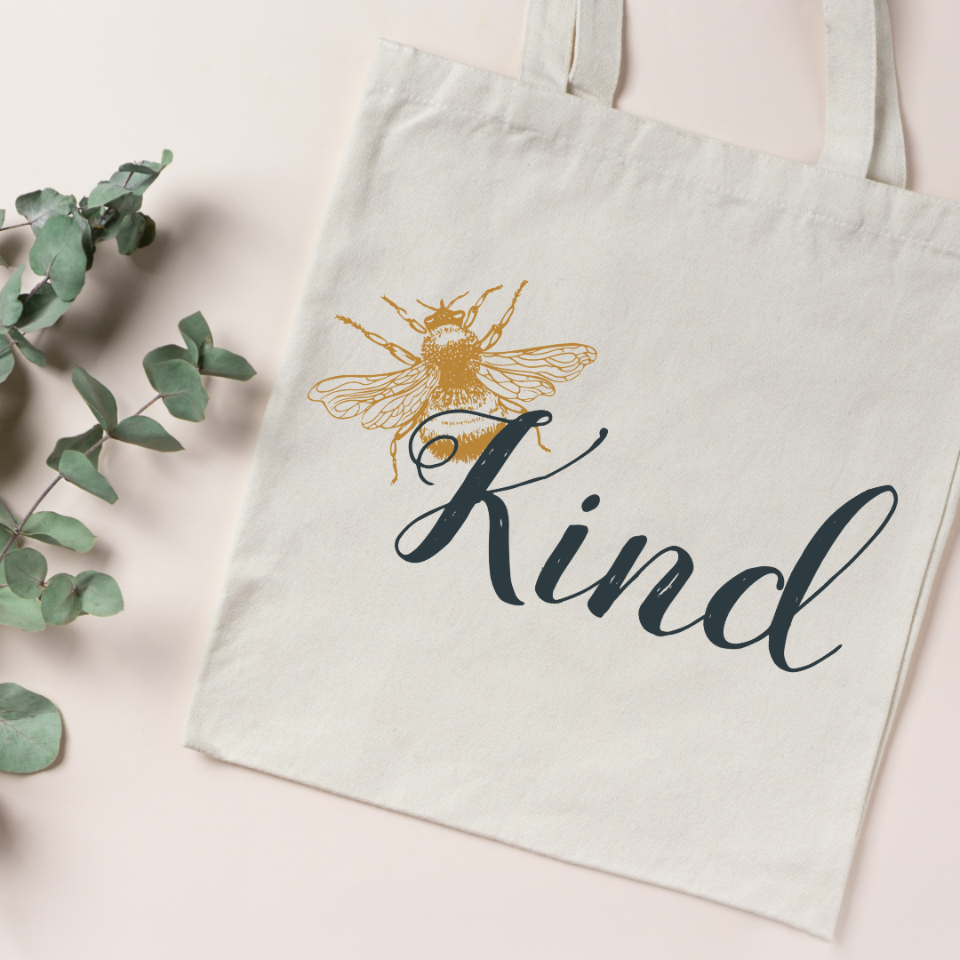 Bohemian Bee Kind Tote