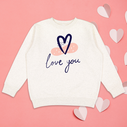 Love You Valentine's Crewneck Sweatshirt