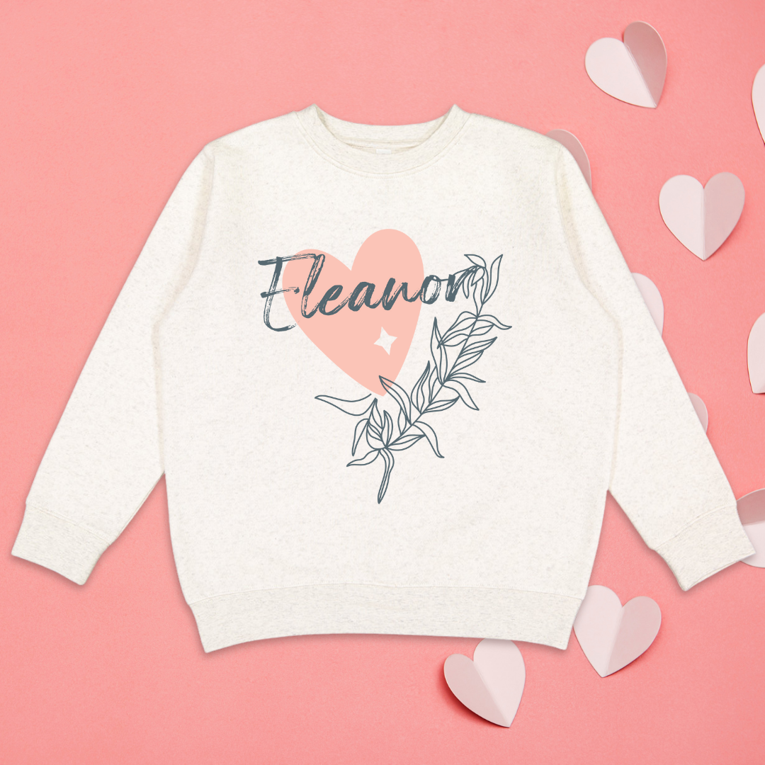 Celestial Love Inspired Personalized Crewneck Sweatshirt