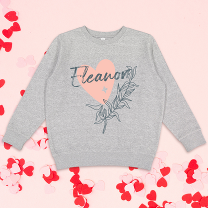 Celestial Love Inspired Personalized Crewneck Sweatshirt