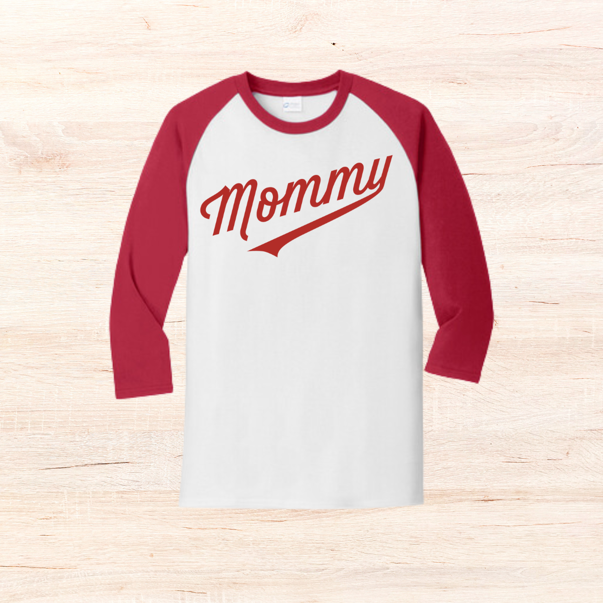 Adult Baseball Style Personalized Unisex Raglan