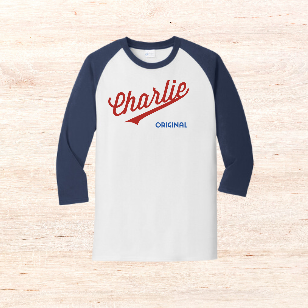 Adult Baseball Style Personalized Unisex Raglan