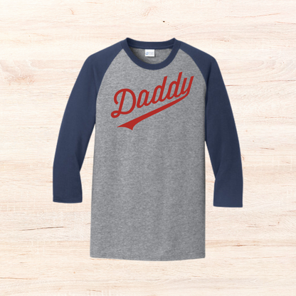 Adult Baseball Style Personalized Unisex Raglan