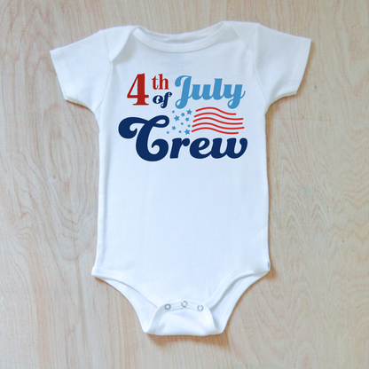 4th of July Crew Onesie