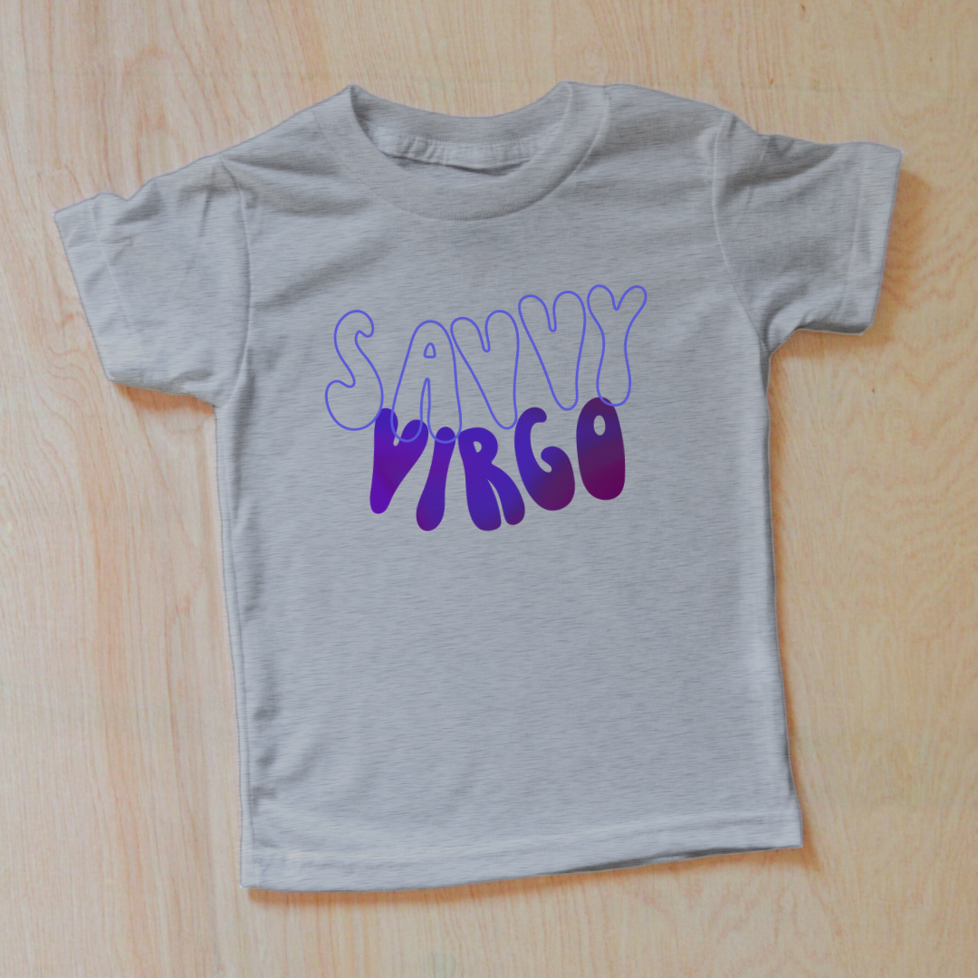 Astrology: Vintage-Inspired Zodiac Kids T-Shirts