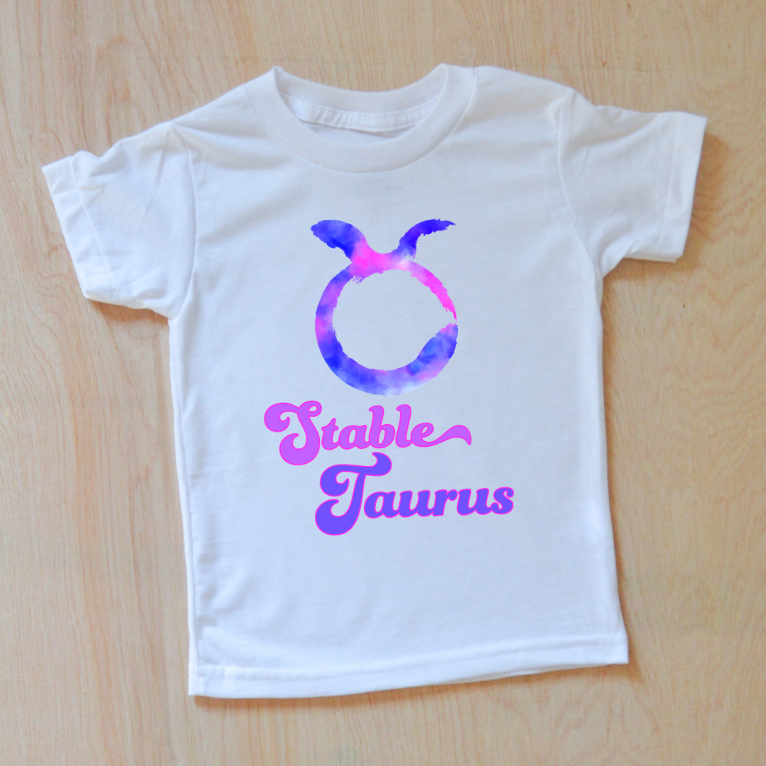 Magical Astrology Delights: Personalized Children's T-Shirts