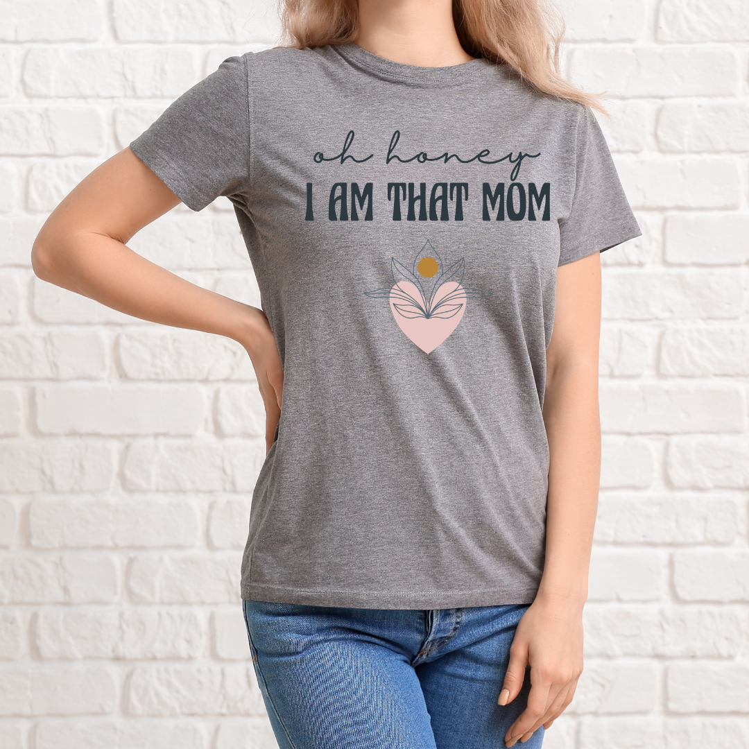 Adult I Am That Mom Boho T-Shirt