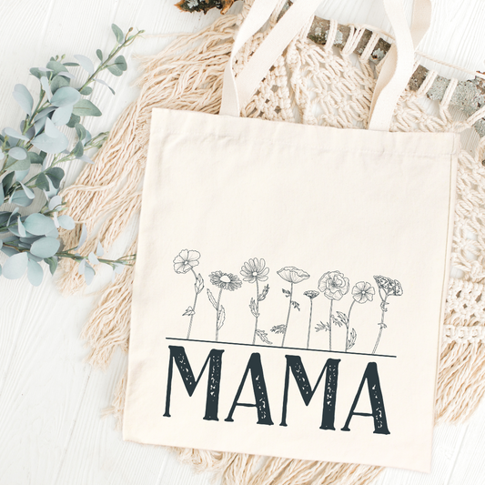 Bohemian Wildflower Mama Tote