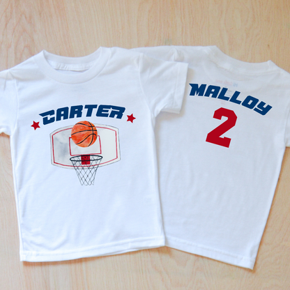 Basketball Personalized T-shirt