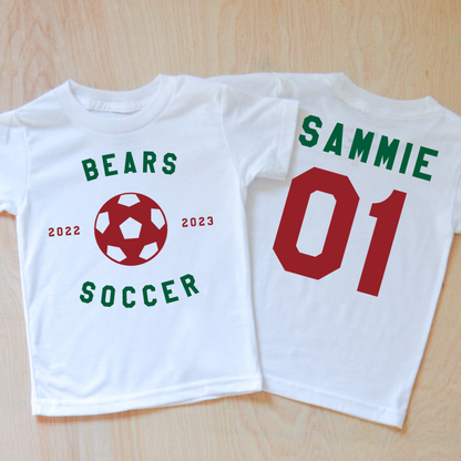 Soccer Personalized T-shirt