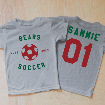 Soccer Personalized T-shirt