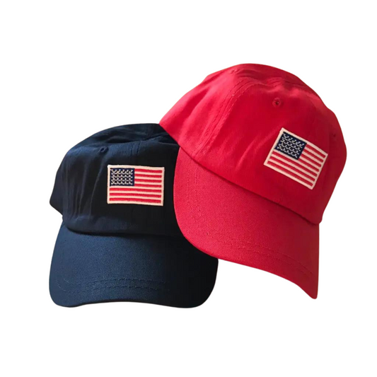 Infant American Flag Baseball Hat