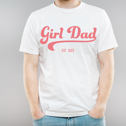 Adult Boy Dad or Girl Dad T-Shirt