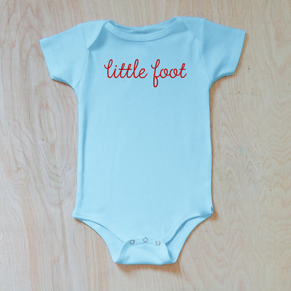 Little Foot Cute Baby Onesie