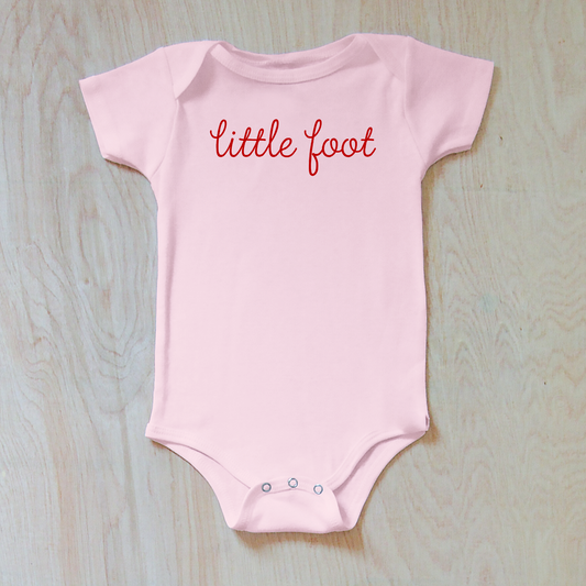 Little Foot Cute Baby Onesie