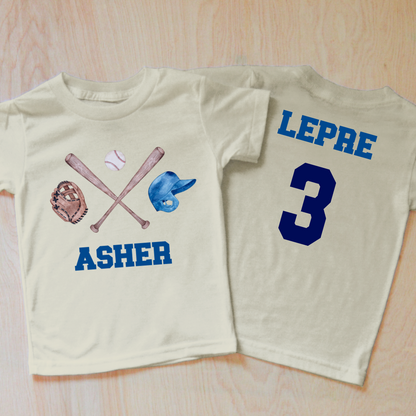 Baseball Personalized T-shirt