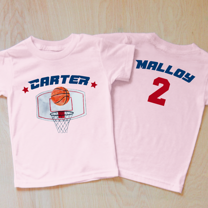 Basketball Personalized T-shirt