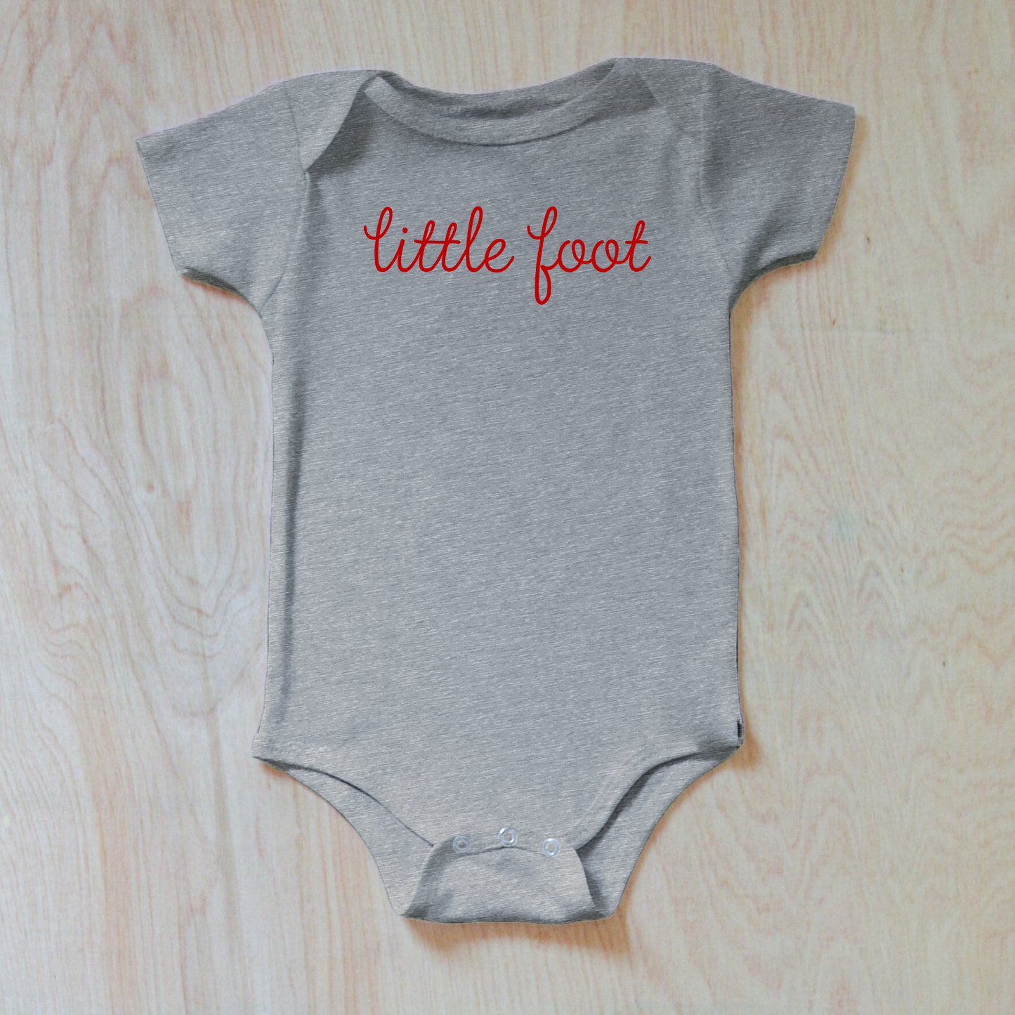 Little Foot Cute Baby Onesie