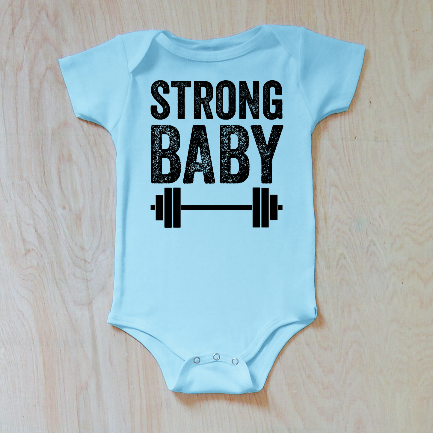 Strong Baby Onesie