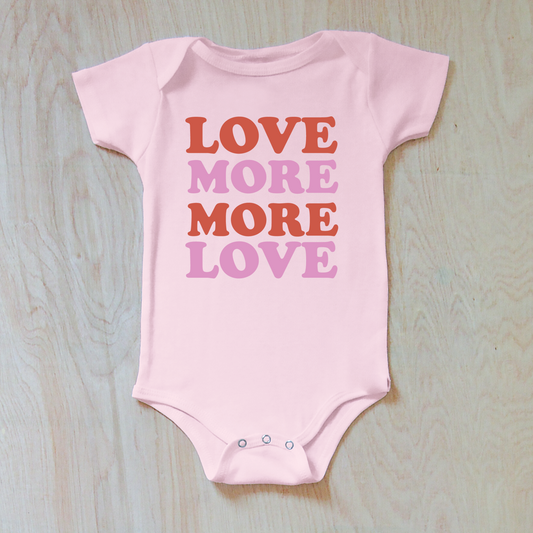 Love More, More Love Onesie