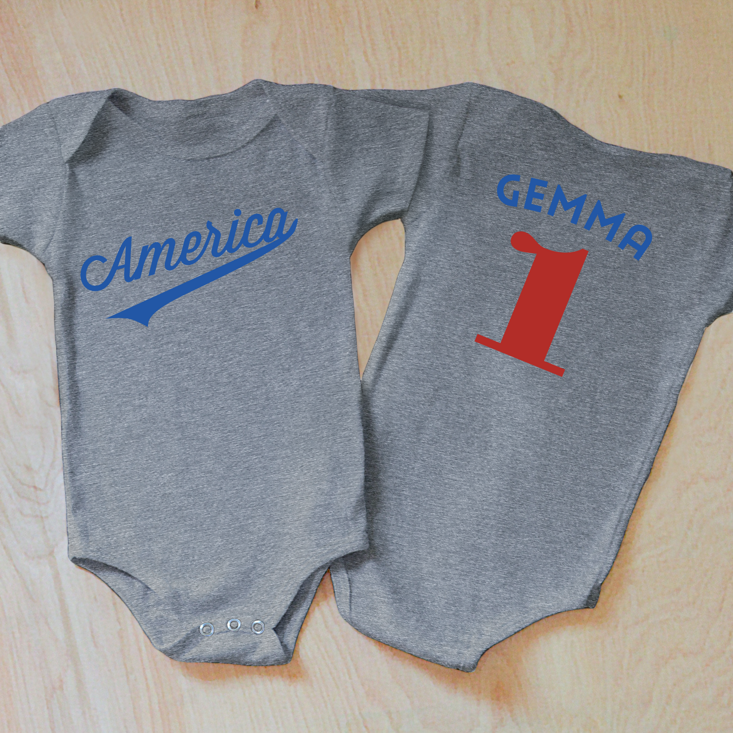 America Baby Onesie