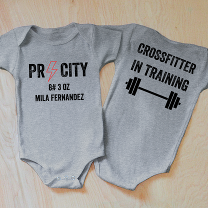 Personalized PR CITY Baby Onesie