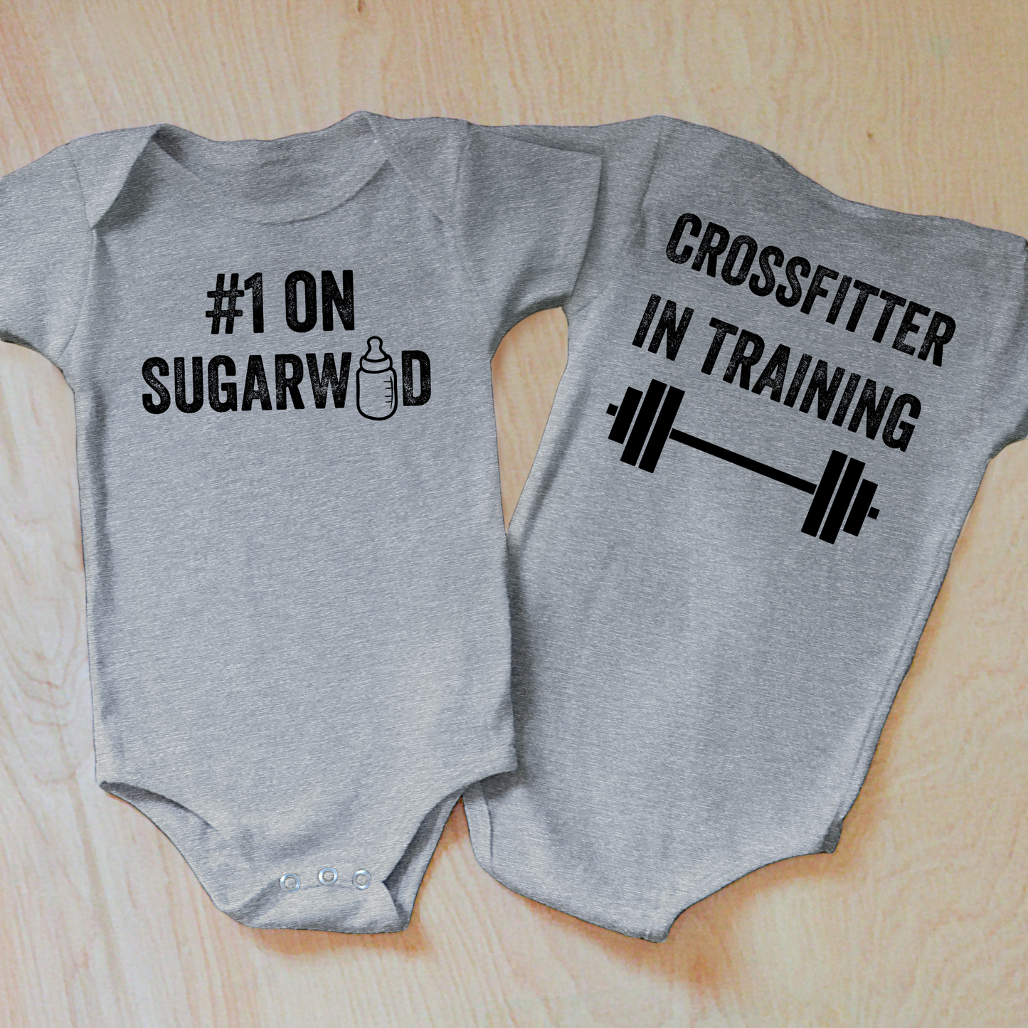 #1 WOD Crossfit Onesie