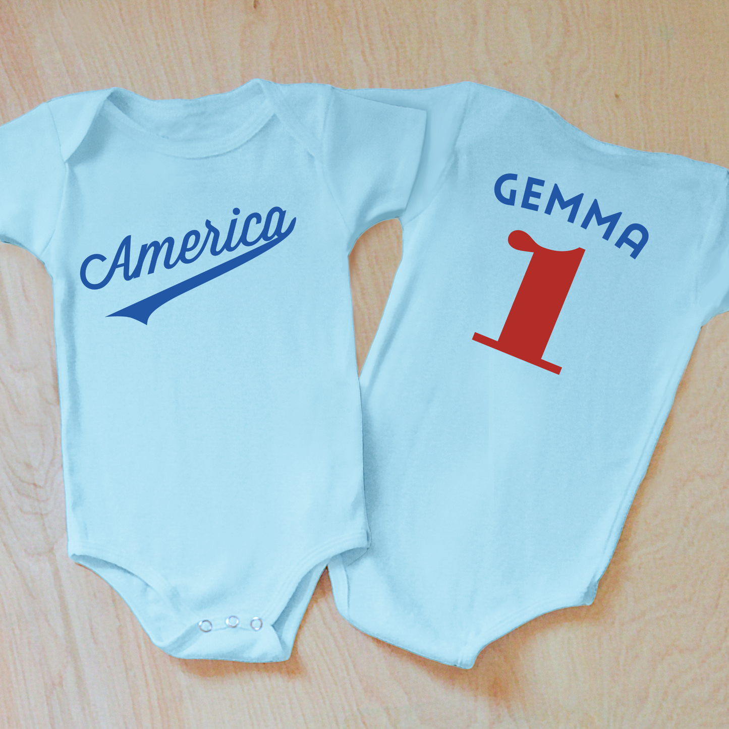 America Baby Onesie