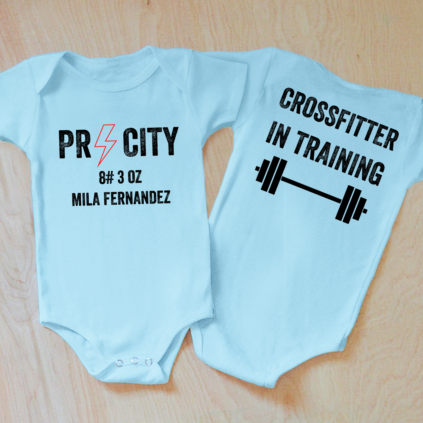 Personalized PR CITY Baby Onesie