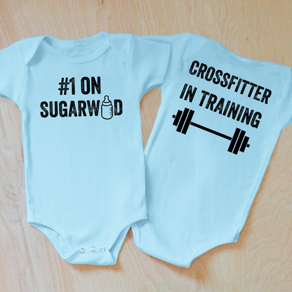 #1 WOD Crossfit Onesie