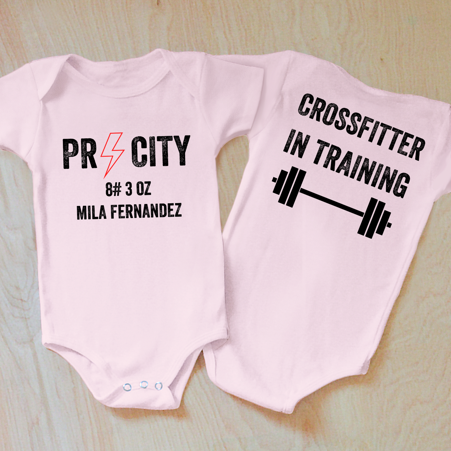 Personalized PR CITY Baby Onesie