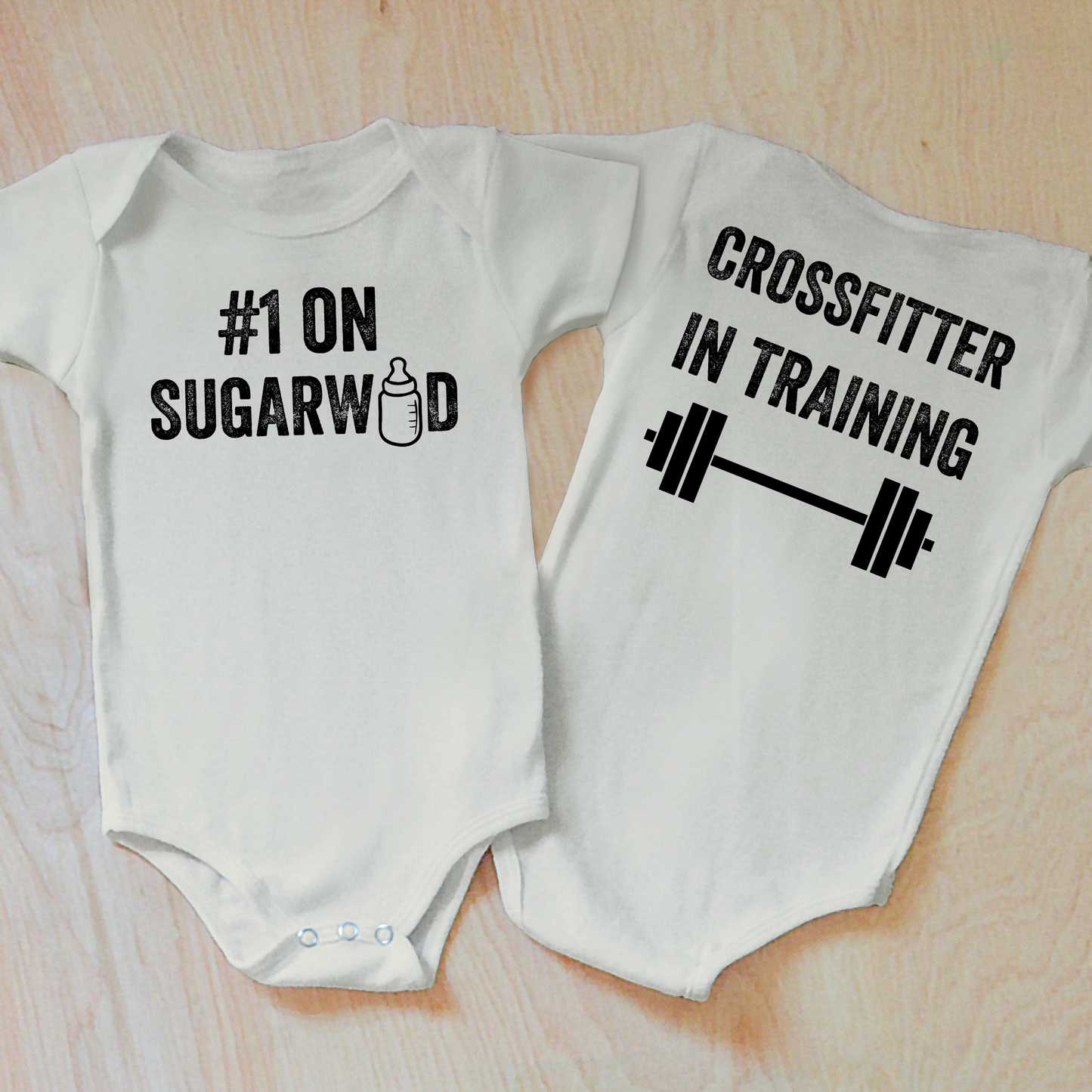 #1 WOD Crossfit Onesie