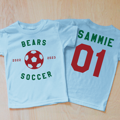 Soccer Personalized T-shirt