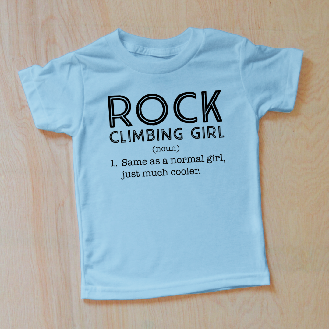 Kids Rock Climbing Girl T-Shirt