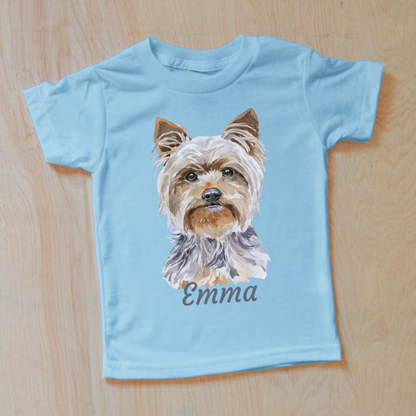 Sweet Doggy Personalized Kids T-Shirt