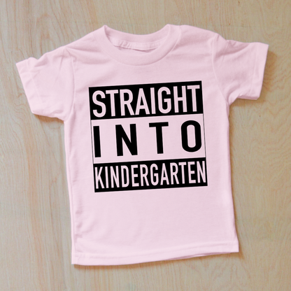 Straight into Personalized Back to School T-shirt