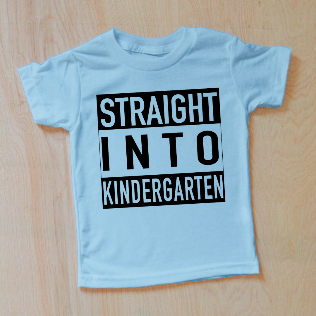 Straight into Personalized Back to School T-shirt