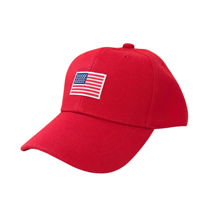 Toddler American Flag Baseball Hat