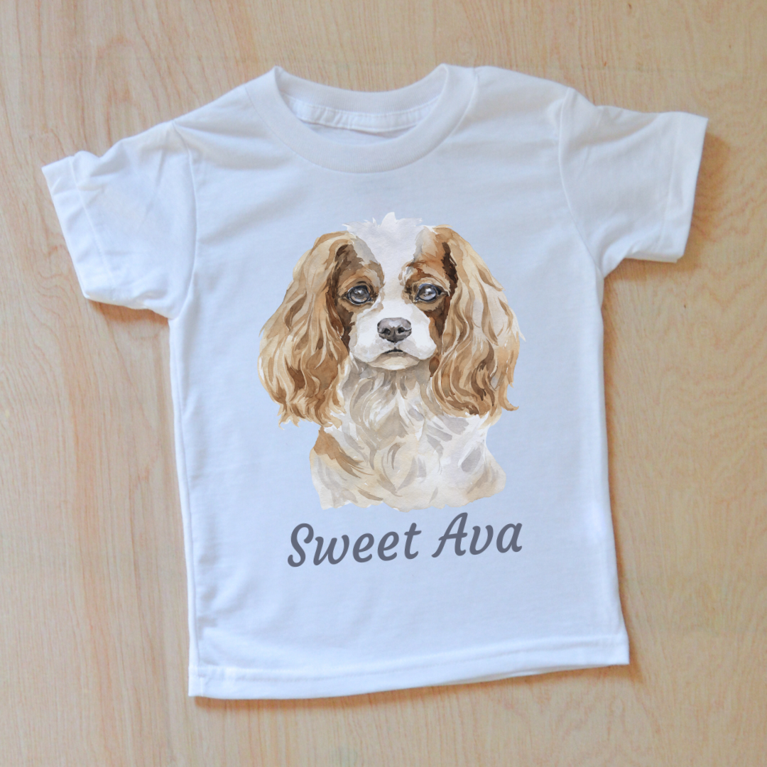 Sweet Doggy Personalized Kids T-Shirt