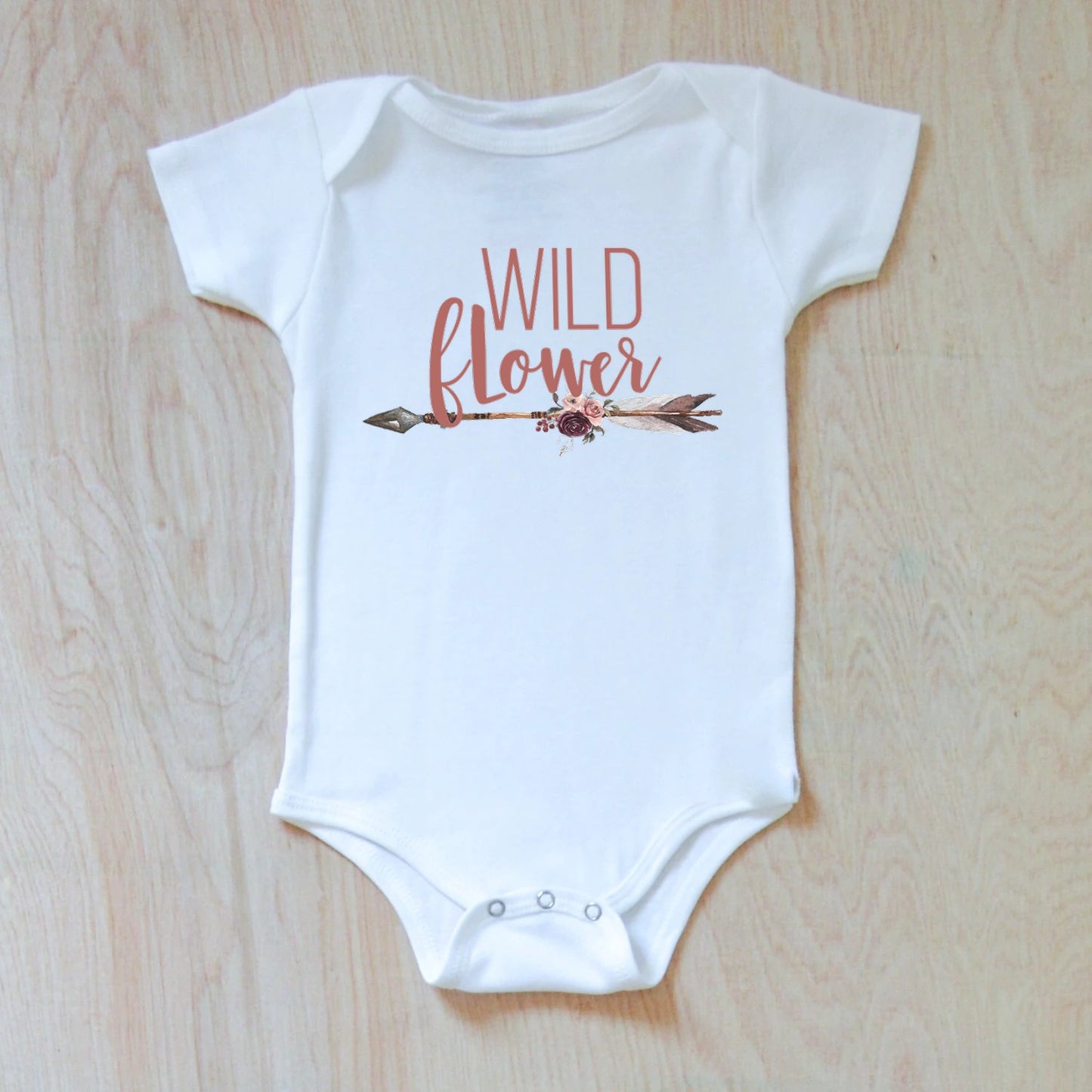 Wild Flower Onesie at Hi Little One