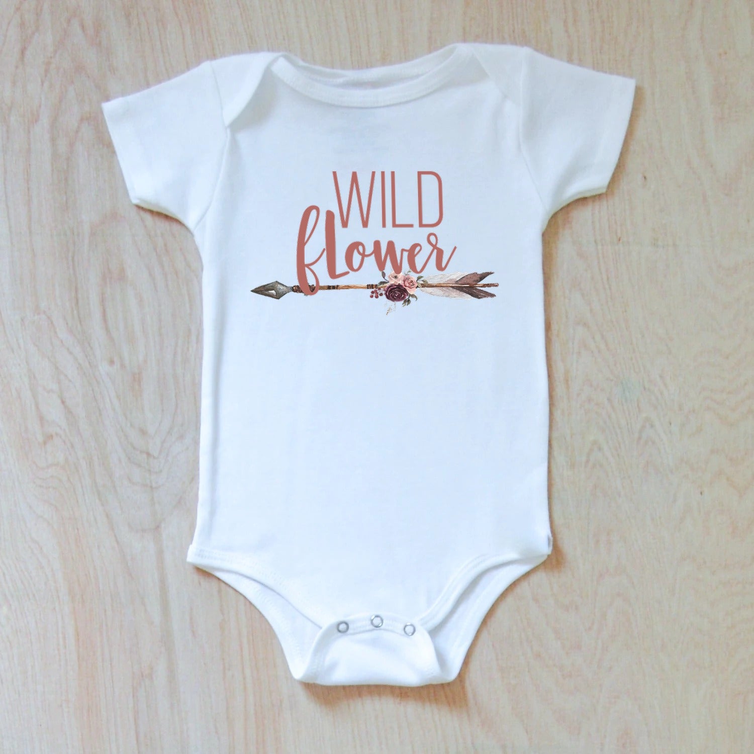 Wild Flower Onesie at Hi Little One