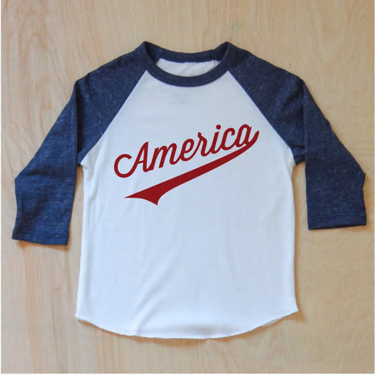 America Raglan at Hi Little One