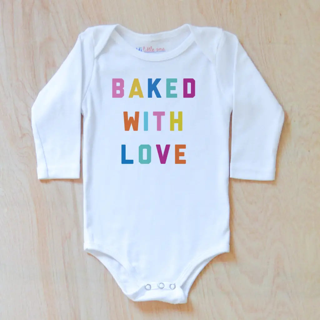 Baked With Love Onesie {Miss Jones} at Hi Little One