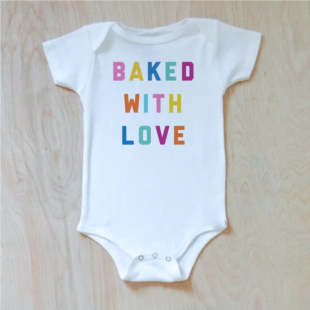 Baked With Love Onesie {Miss Jones} at Hi Little One